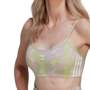 ADIDAS WOMEN’S NWT SNAKESKIN BRA TOP SIZE SMALL